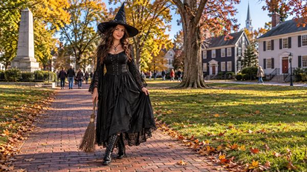 Master the wicked witch costume look for Halloween